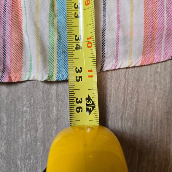 Angie Rainbow Twisted Knot Bust mini dress in a size Large - Picture 8 of 8